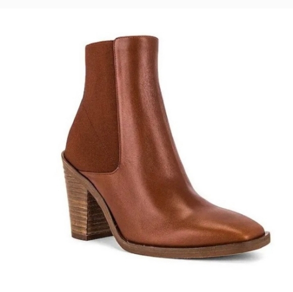 Rag & Bone Axel Chelsea Bootie in Matter Brown 36.5(6.5) - Picture 1 of 6